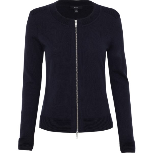 Picture of NNT Ladies Pure Wool Zip Front Cardigan